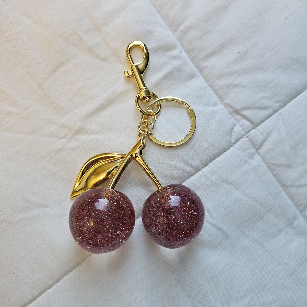 Sparkling Cherry Bag Charn/Keychain